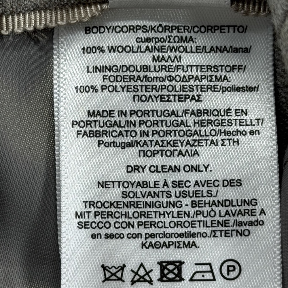 Brooks Brothers Vitale Barberís Canónico Dress Pants Women Size 2 Brown Wool - Picture 6 of 11